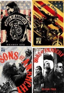  Sons of Anarchy Seasons 1-5 (25DISCS)(2013)